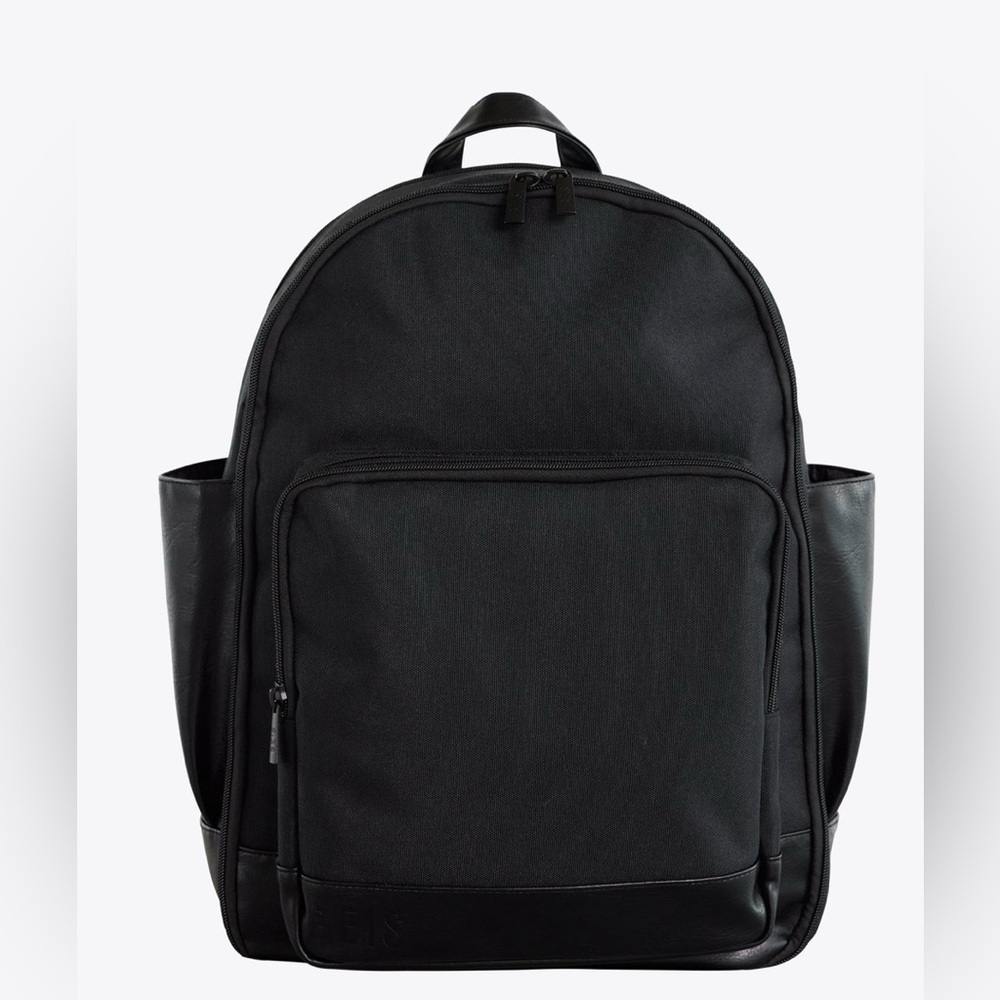 BEIS Black Travel Backpack Laptop Carry on Bag Luggage